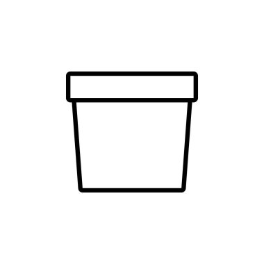 Pot simge vektör çizim