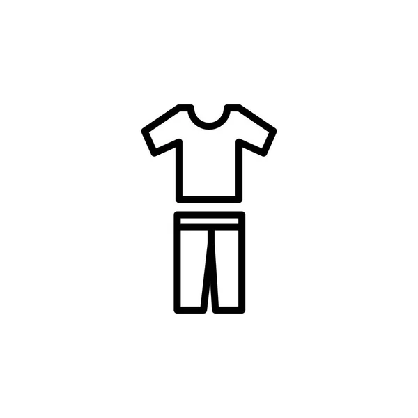 Vestiti icona vettoriale illustrazione — Vettoriale Stock