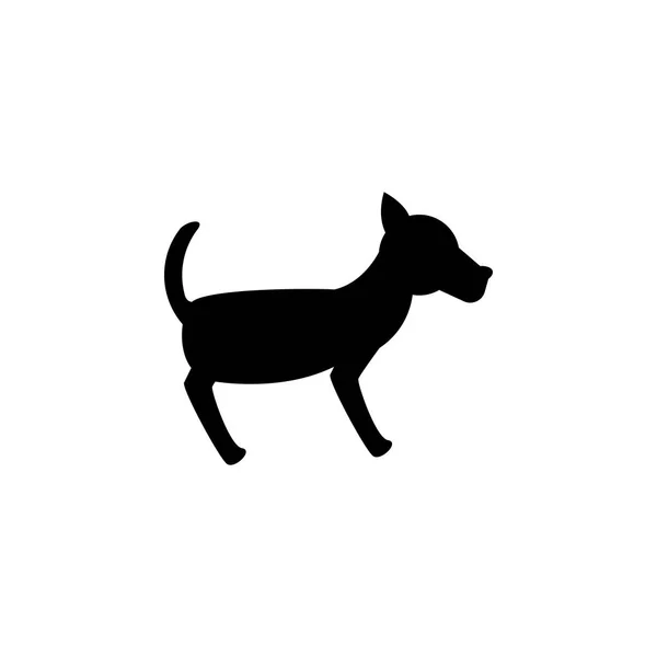 Hund Symbol Vektor Illustration — Stockvektor