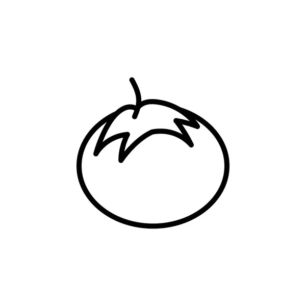 Tomato icon vector illustration — Stock Vector