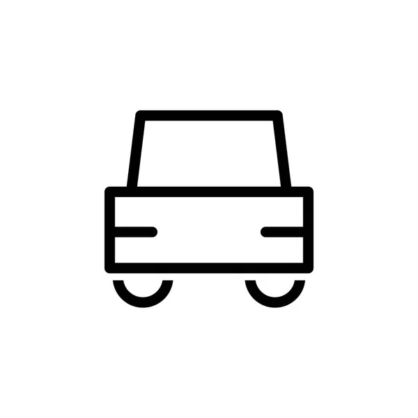 Icono de coche vector ilustración — Vector de stock