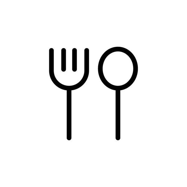 Voedsel pictogram vector illustratie — Stockvector