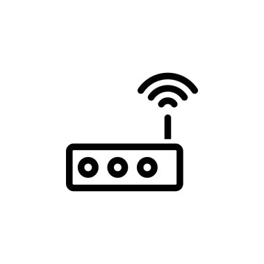 wifi simgesi vektör illüstrasyonu