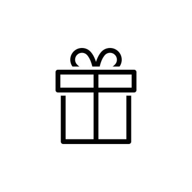 hediye simgesi vektör illüstrasyonu