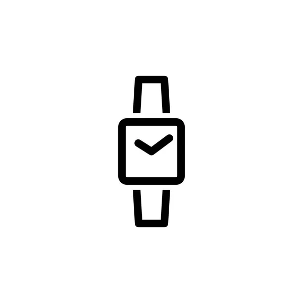 Icono del reloj vector ilustración — Vector de stock