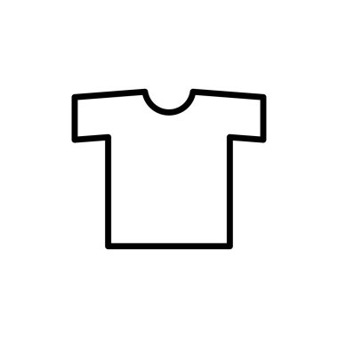 tee gömlek simge vektör çizim