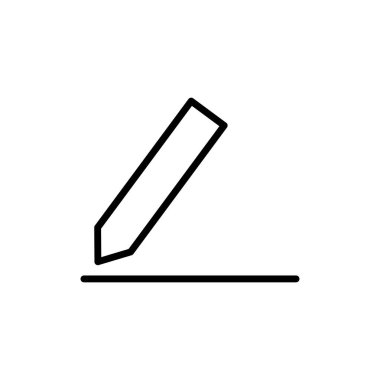 Simge vektör çizim yazmak