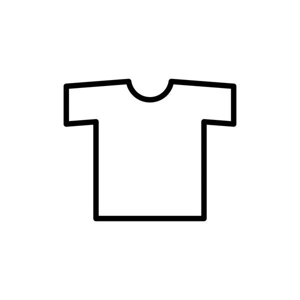 Tee Shirt Icon Vector Illustration — Stock Vector