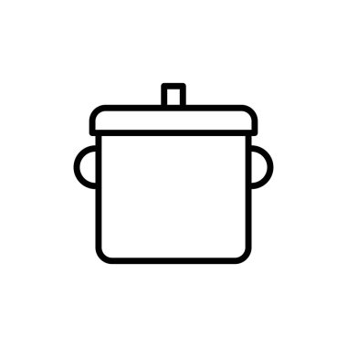 Pot simge vektör çizim