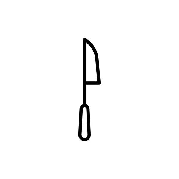 Bıçak simgesi vektör illüstrasyonu — Stok Vektör