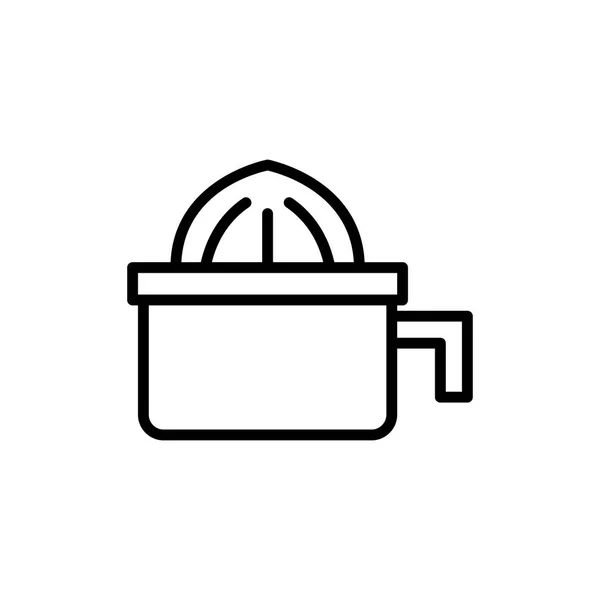Exprimidor icono vector ilustración — Vector de stock