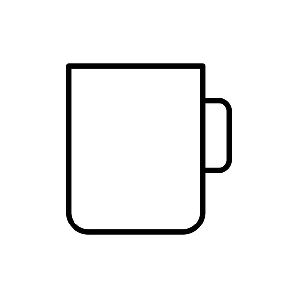 Cup ikon vektor illustration — Stock vektor