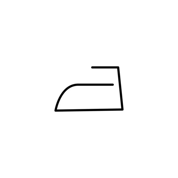 Eisen Linie Symbol Vektor Illustration — Stockvektor