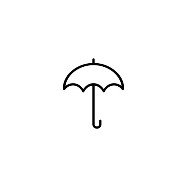 Umbrella, rain protect icon vector illustration — 스톡 벡터