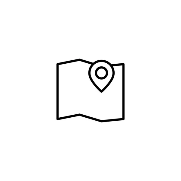 Векторная Иллюстрация Местоположения — стоковый вектор