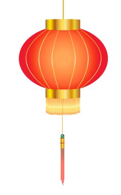 Çin kağıt fenerleri vektörü