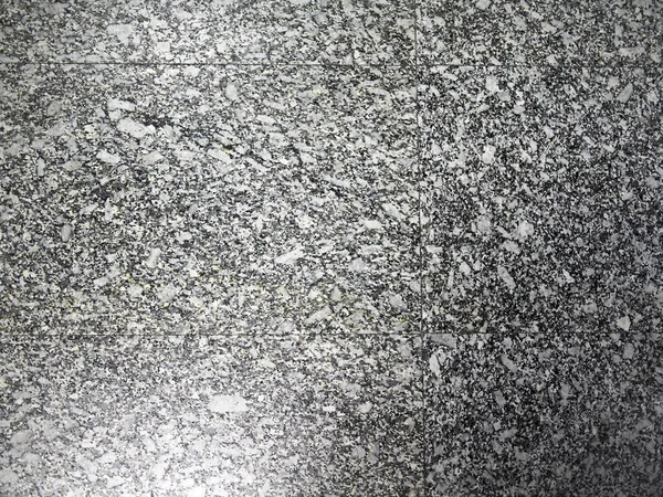 Czarno Biała Granitowa Struktura Podłogi — Zdjęcie stockowe
