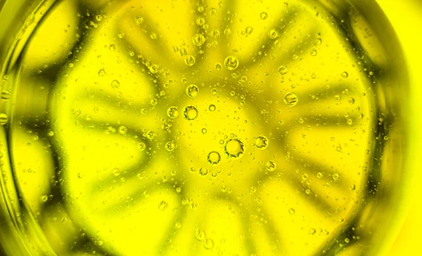 Макро Абстрактне Зображення Жовтий Фон — стокове фото