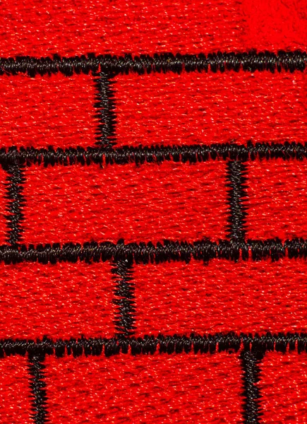 Red Wool Background Macro Picture — 스톡 사진