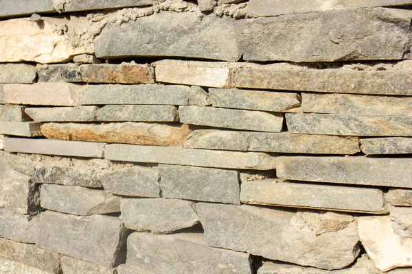Tło Starego Kamiennego Muru Stare Kamienne Tapety — Zdjęcie stockowe