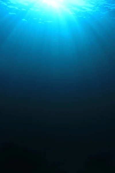 Işıl Işıl Parlayan Derin Mavi Okyanus Suyu — Stok fotoğraf