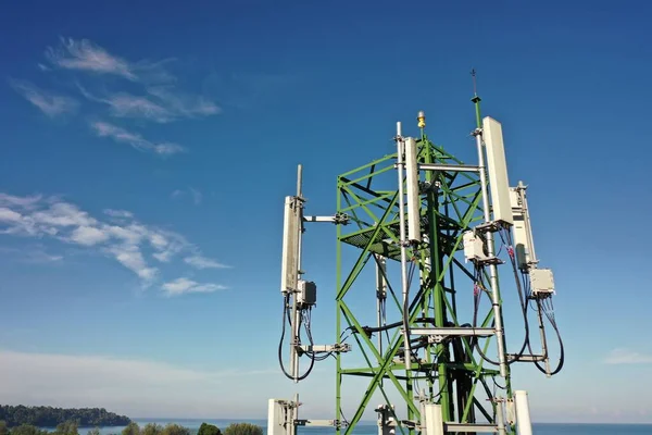 Torre Telecomunicações — Fotografia de Stock