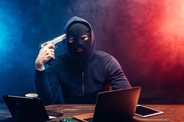 dangerous hacker going to commit suicide