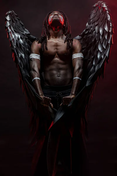 muscular man became dark angel