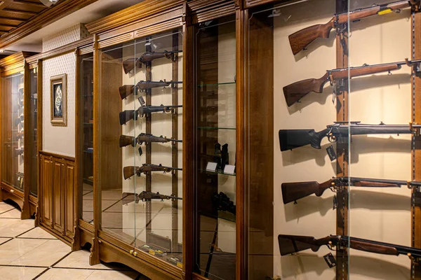 weapons in guns store, firearm