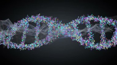 Dna iplikçiğinin sarmal