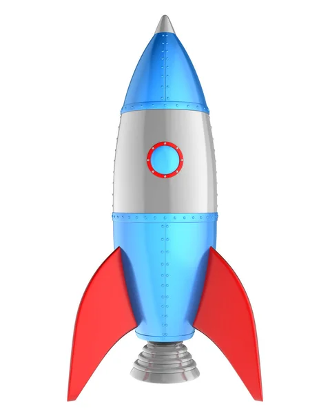 Cartoon rocket — Stock Photo, Image