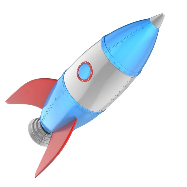 Cartoon rocket — Stock Photo, Image