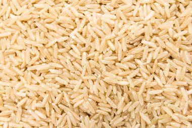 Oryza sativa, Çin pilav tohumunun bilimsel adıdır. Long Grain Rice ve Arroz Agulha Integral (Portekizce) olarak da bilinir. Tahılların kapatılması, arkaplan kullanımı.