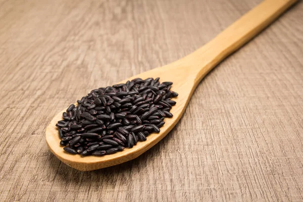 Oryza Sativa Ett Vetenskapligt Namn Black Rice Frö Även Känd — Stockfoto