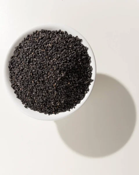 Sesamum Radiatum Наукова Назва Беннісіда Також Відомий Black Sesame Gergelim — стокове фото