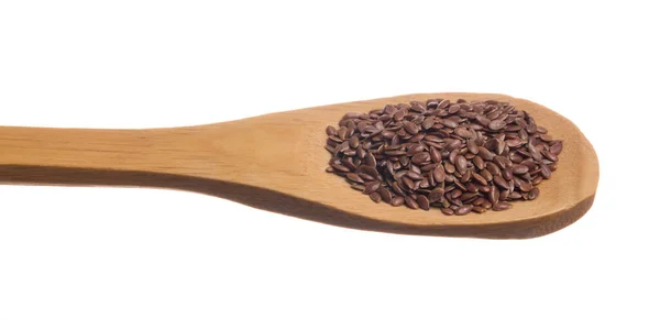 Linum Usitatissimum Wetenschappelijke Naam Van Brown Flax Seed Ook Bekend — Stockfoto