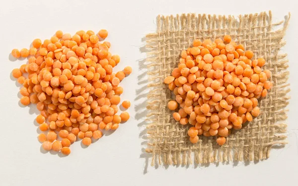 Lens Culinaris Scientific Name Turkish Red Lentil Legume Also Known — Stock Photo, Image