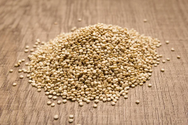 Chenopodium Quinoa Ett Vetenskapligt Namn Golden Quinoa Frö Högen Med — Stockfoto
