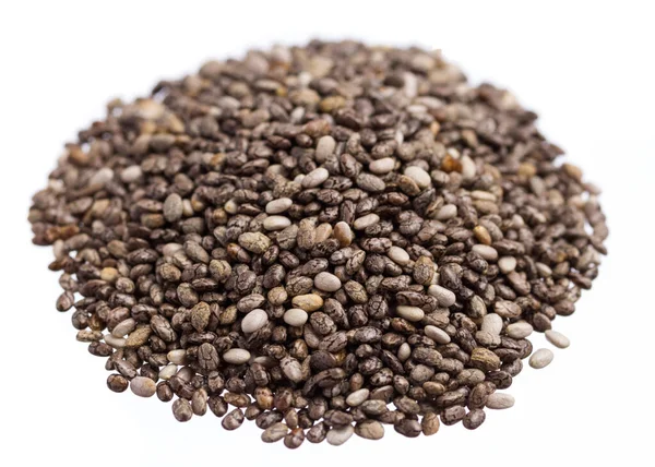 Salvia Hispanica Nome Científico Chia Seed Também Conhecido Como Semente — Fotografia de Stock