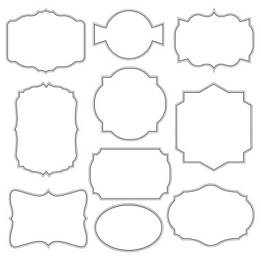 Kaligrafi çerçeve şablonu ayarlama