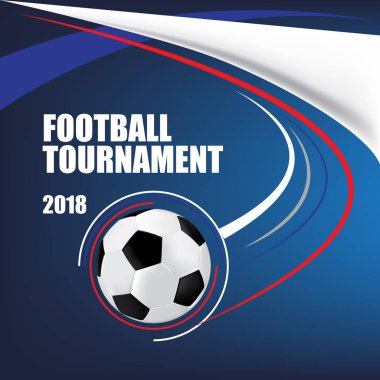 Futbol Afiş Yarışması şablonu