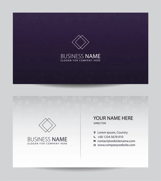 Business card — Stock Vector