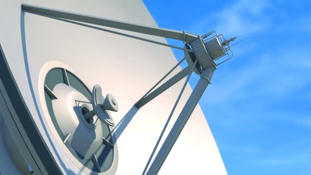 巨大的射电望远镜 — 图库视频影像