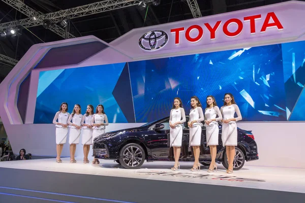 Carro Toyota na Tailândia International Motor Expo 2016 — Fotografia de Stock