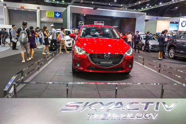 Mazdacar in Thailand internationale Motor Expo 2016 — Stockfoto