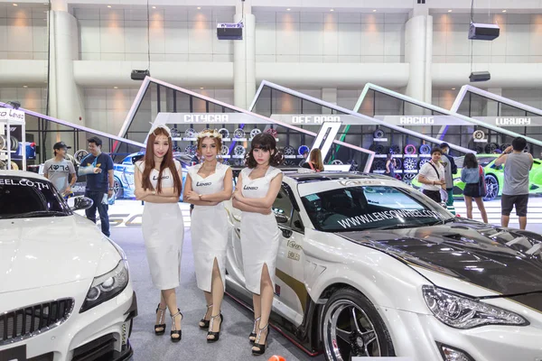 Peugeot coche en Tailandia International Motor Expo 2016 — Foto de Stock