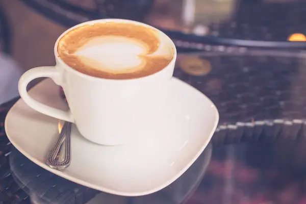 Una taza de café capuchino — Foto de Stock