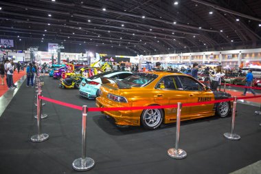 Modifiye araba gösterisi Show'da Bangkok uluslararası Auto Salon 2017