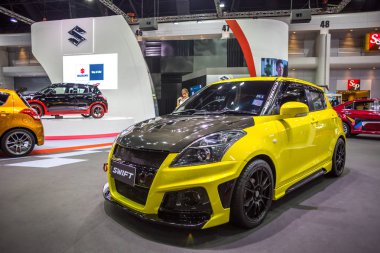 Modifiye araba gösterisi Show'da Bangkok uluslararası Auto Salon 2017