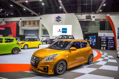 Modifiye araba gösterisi Show'da Bangkok uluslararası Auto Salon 2017